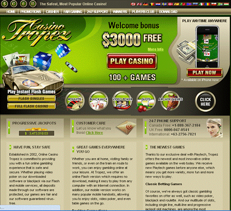 casino tropez home page